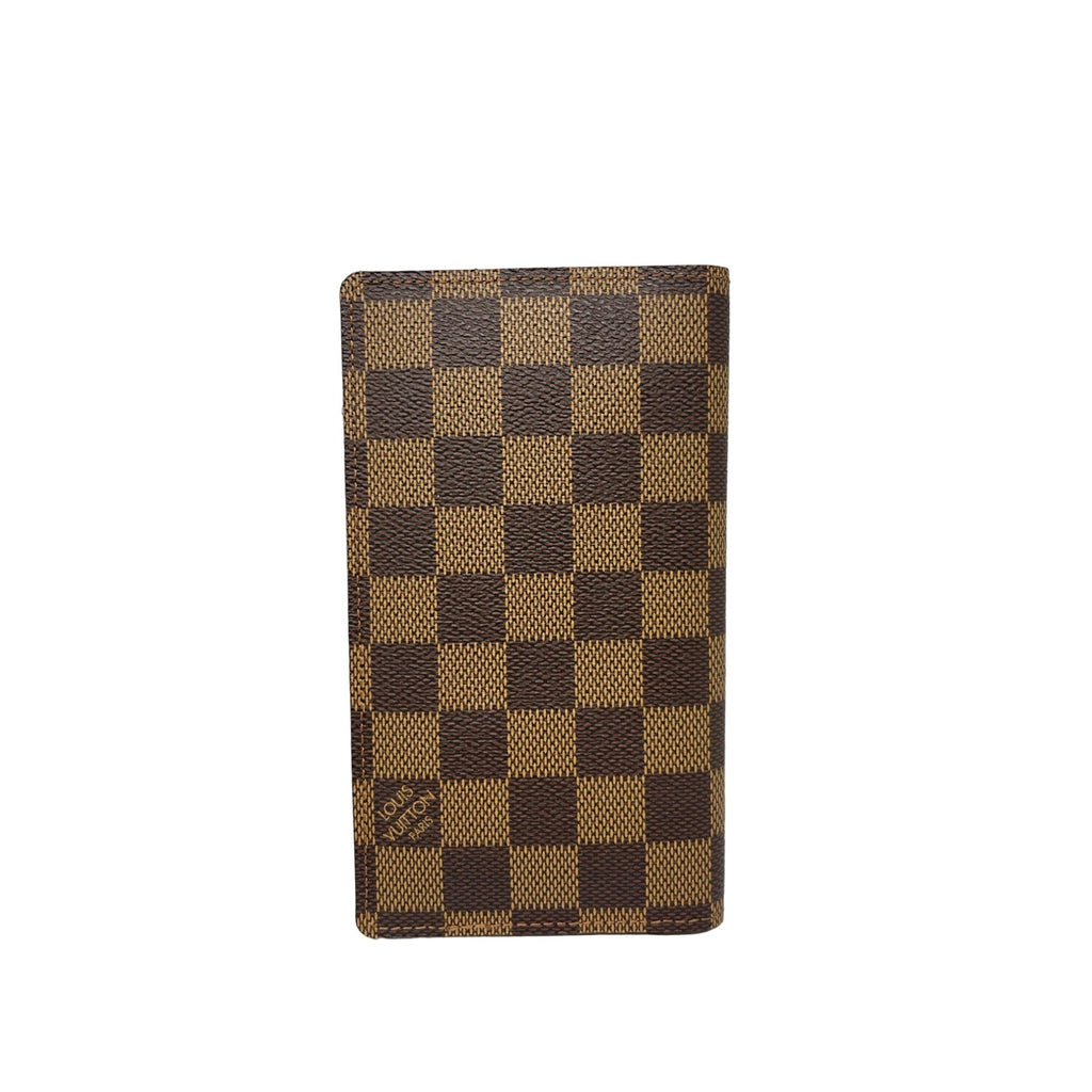 Louis Vuitton Pocket Agenda Cover - Damier Ebene, Luxury, Bags