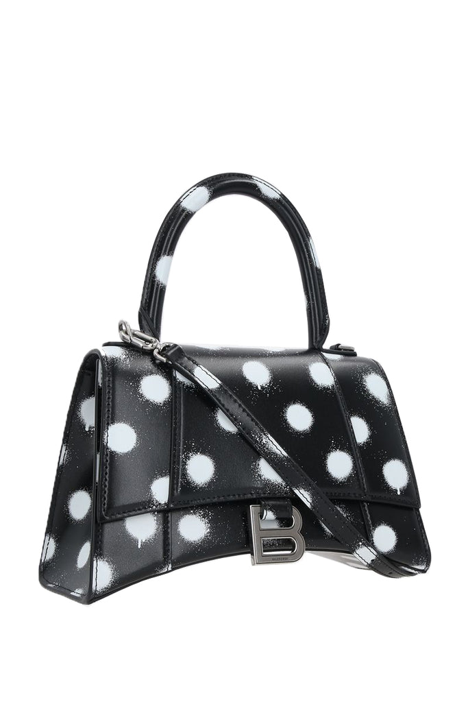 Hourglass Bag With Polka Dots BALENCIAGA