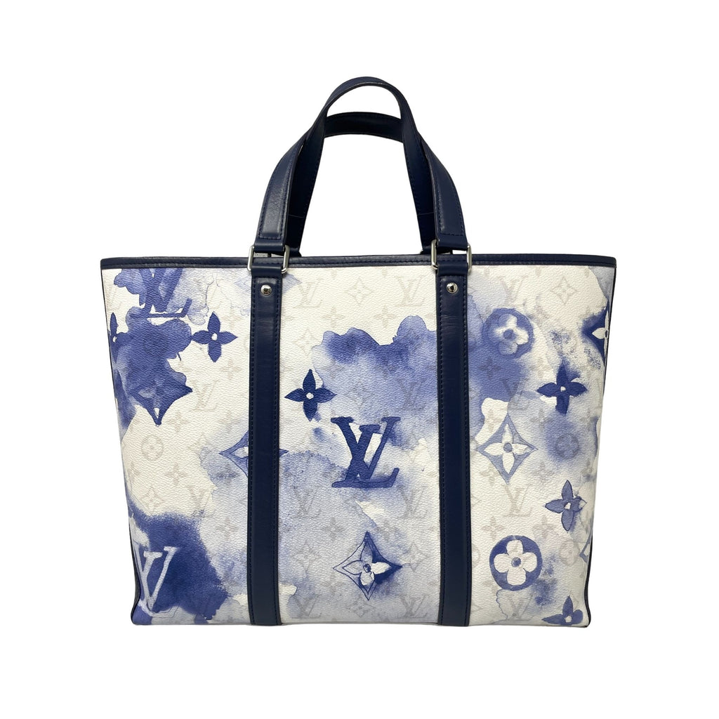 Louis Vuitton Monogram Watercolor Weekend Tote PM Blue
